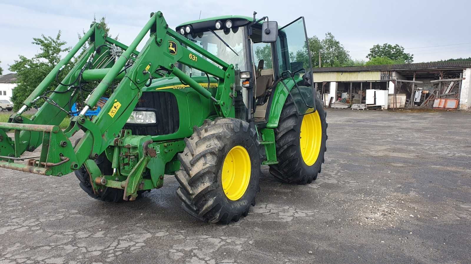 Трактор John deere 6420s,з фронтальним навантажувачем