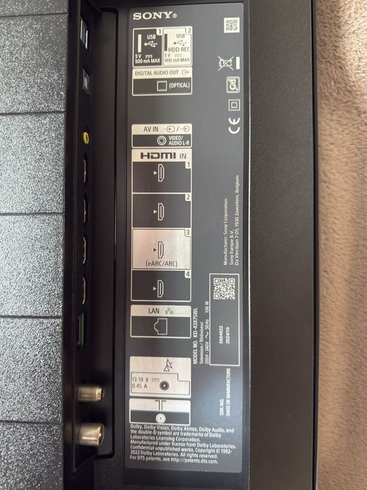 Sony Bravia 43 cale