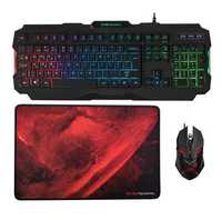 Combo Mars Gaming Teclado+Rato+Tapete MCP118 RGB (2 anos Gar)