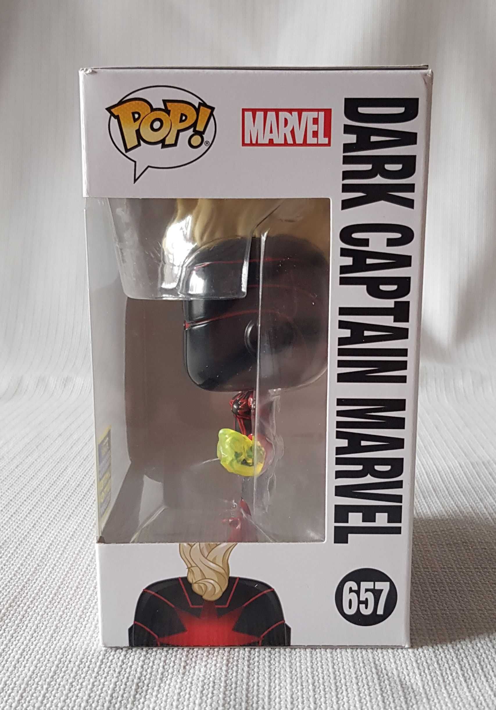 FUNKO POP Dark Captain Marvel 657#