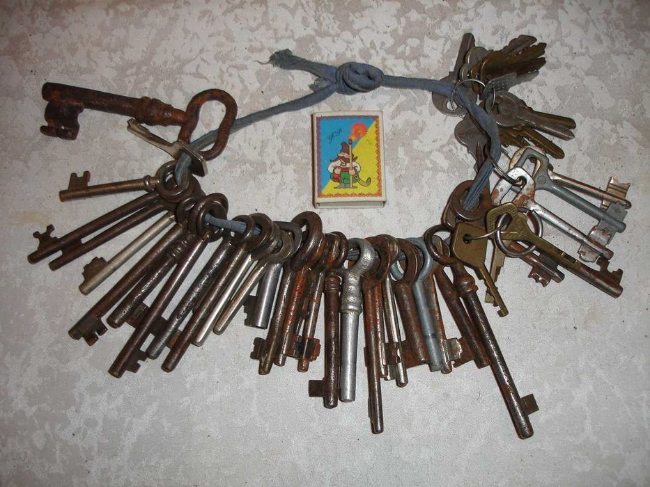 КЛЮЧІ до різних замків. НОВІ та б/в. РАРИТЕТ.