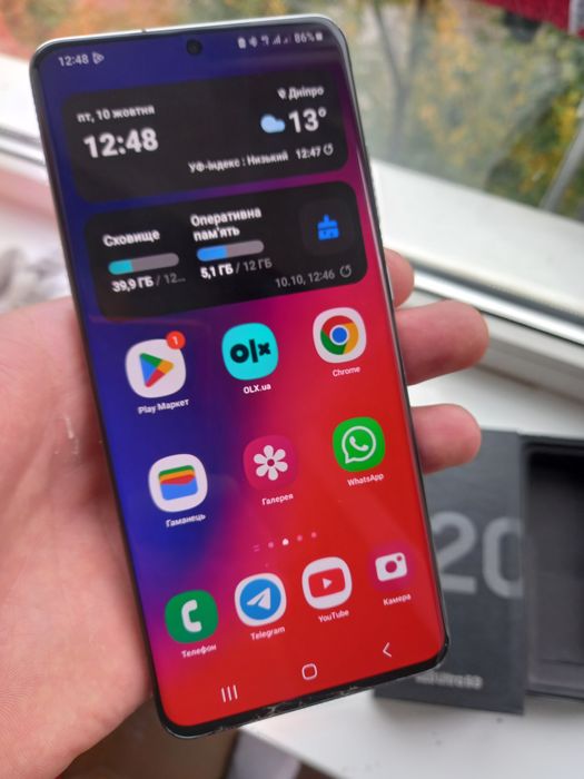 ПРОСТО МОНСТР! Шикарный Samsung Ultra 20 5G 12/128. Цена просто Супер