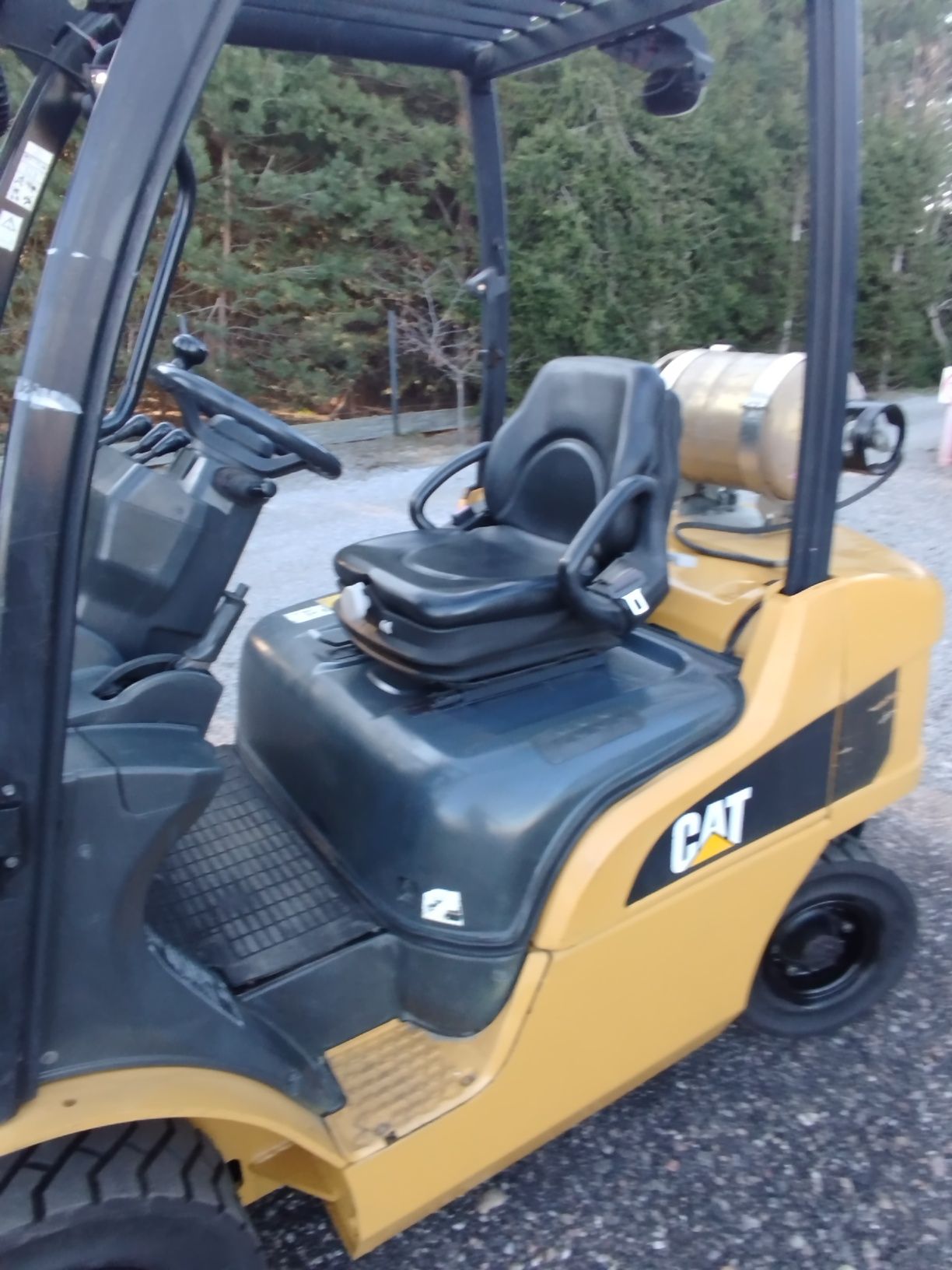 Wózek widłowy Car Caterpillar fg 25 2011r LPG