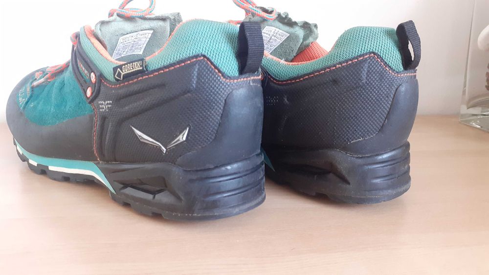 piękne damskie buty trekkingowe ze skóry Salewa R 40