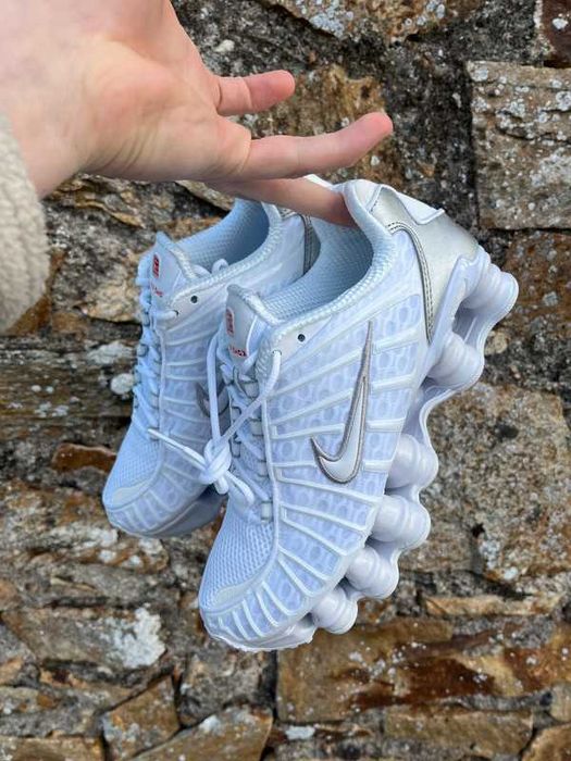 Buty Trampk Nike shox TL white R.43