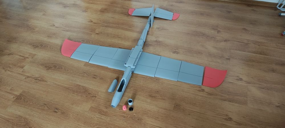 Szybowiec 1500mm Samolot RC KIT Druk 3D LW-PLA