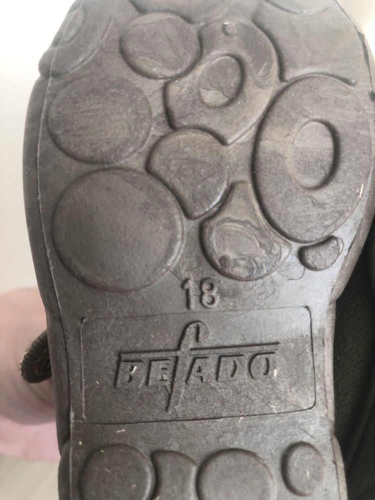 Buciki dla chłopca r.18