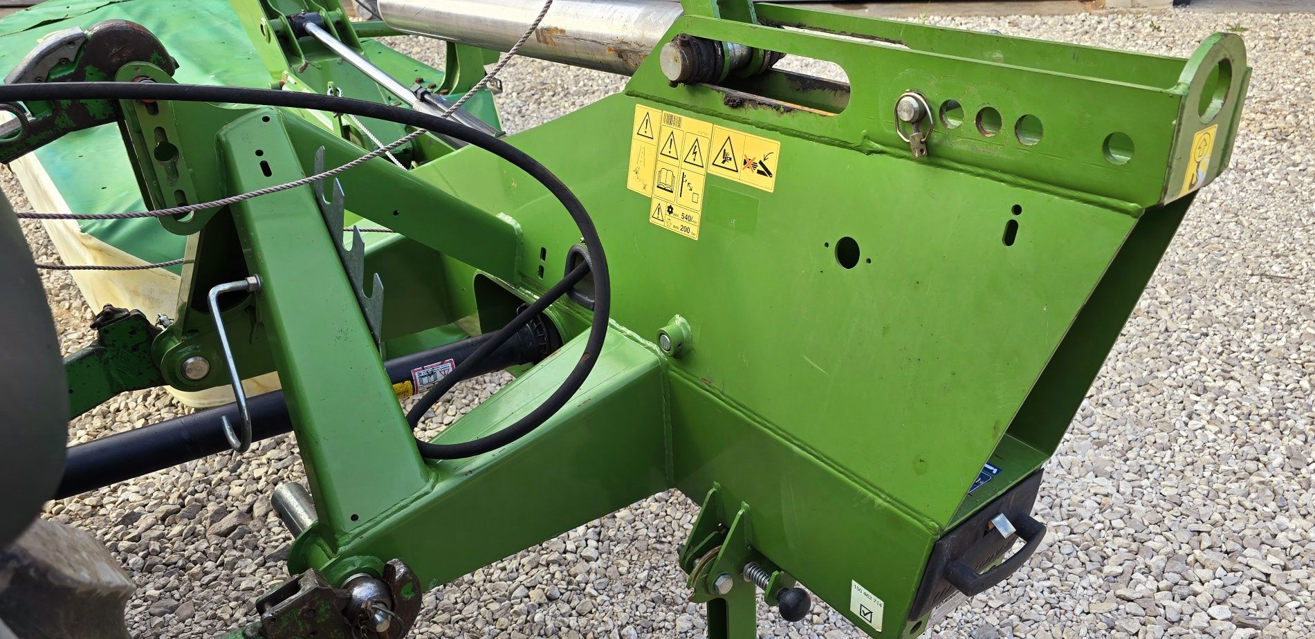 Kosiarka Dyskowa Krone EasyCut 280R centralne zawieszenie