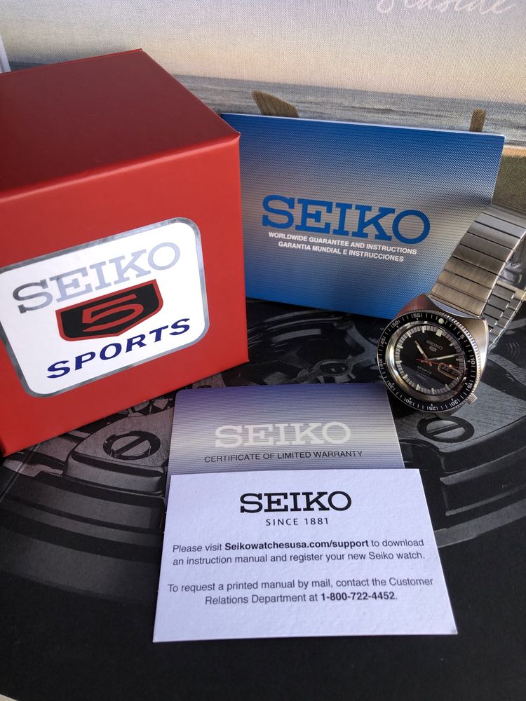 Seiko SRPK17 Limited edition 55 th aniversário MADE IN JAPAN (NOVO)