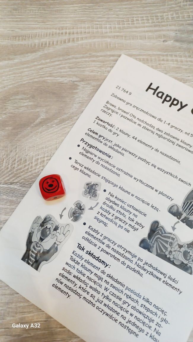 Zestaw gier Ravensburger billy Biber Bóbr  happy clown klaun 21766