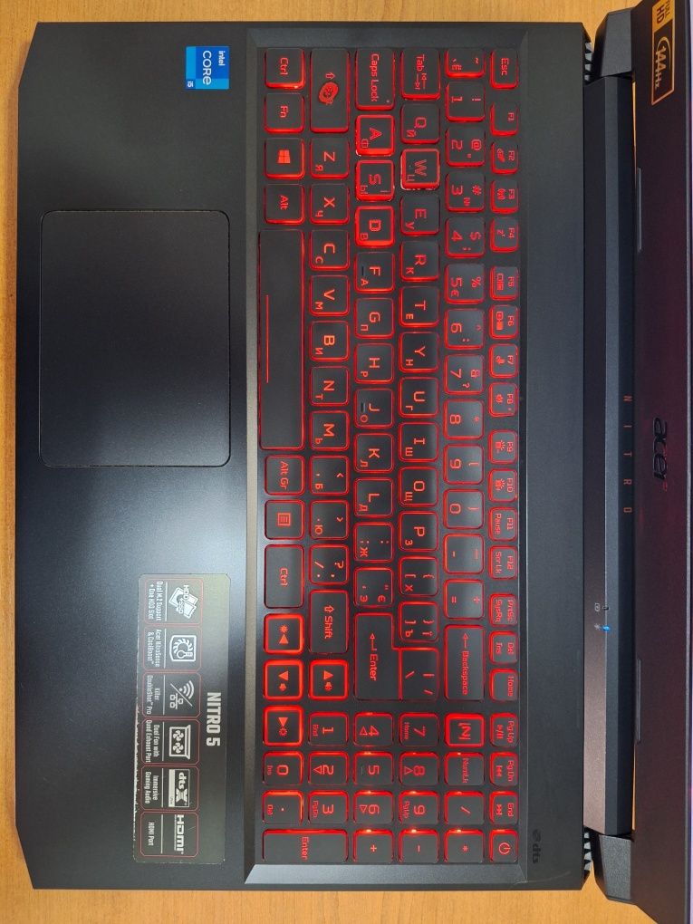 Acer Nitro 5 AN515-57 i5-11400H RTX 3050 Ti 4Gb DDR4 16Gb SSD 512Gb