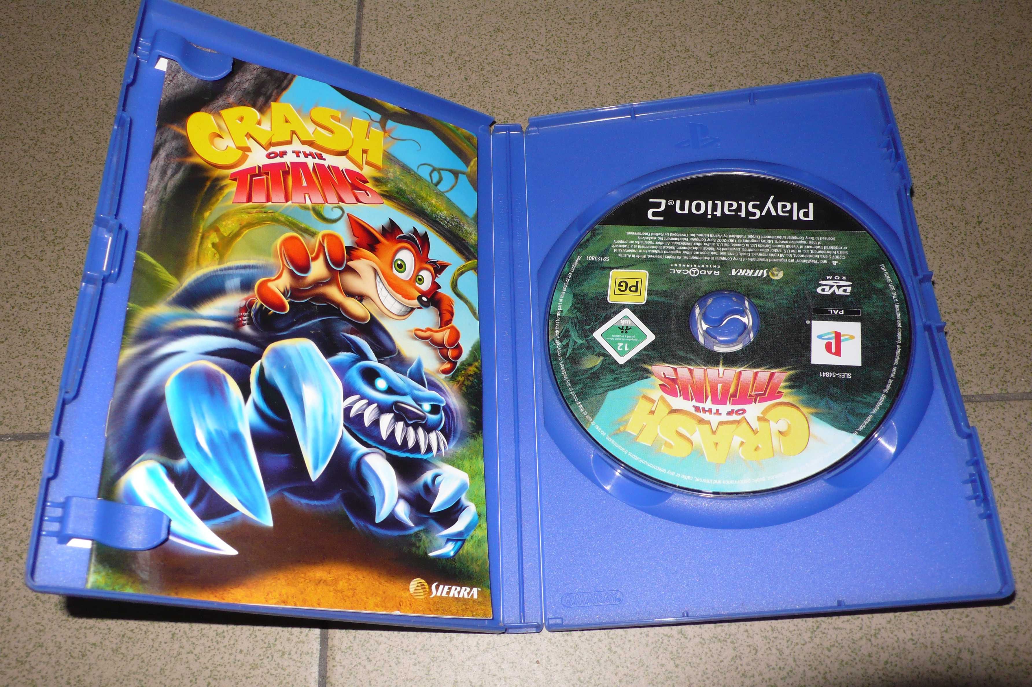 Crash of the Titans PS2 / Crash Bandicoot