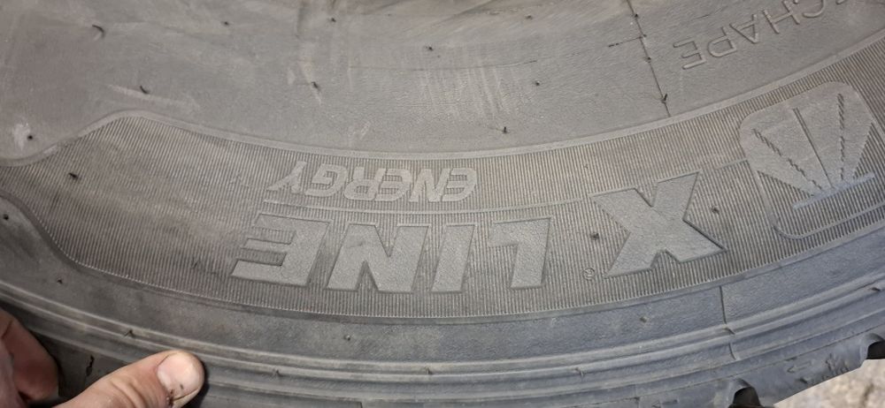 Opony michelin x line Energy remis dot 0121 r 22.5 ciężarowe tir