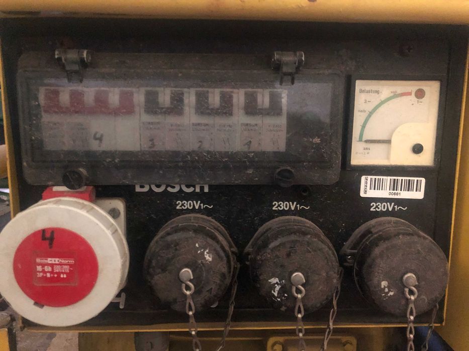 Agregat prądotwórczy Bosch 8,5 kVA 400 V /230 V