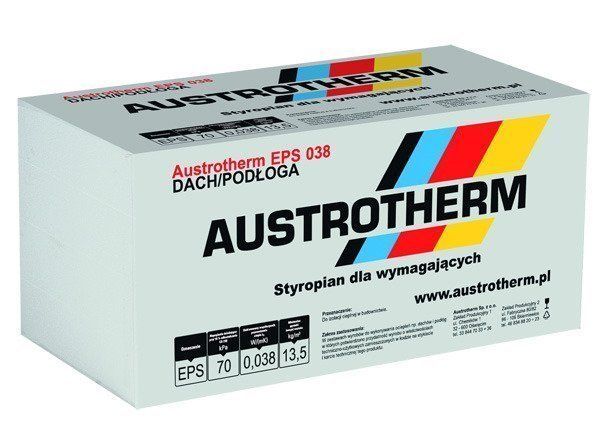 Styropian Austrotherm PODŁOGA EPS 100 ,cena 279,00 brutto m3 -83,70 op