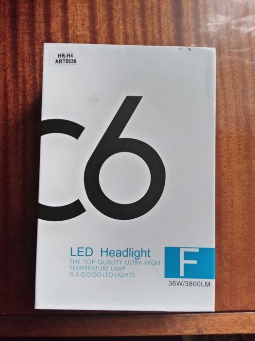 Продам Ледлампы разъем Н-4 для автомобиля Ланос.Лампы новые в упаковке