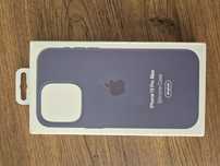 capa de silicone original da Apple para iPhone 15 Pro Max com MagSafe