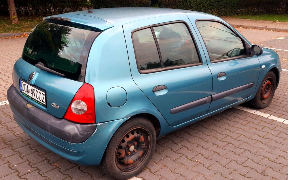 Clio 2 2004rok - 1.4 benzyna - Sprawny - Cena tylko na dziś!