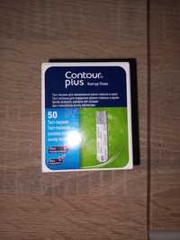 Тест-смужки Contour plus для Глюкометра