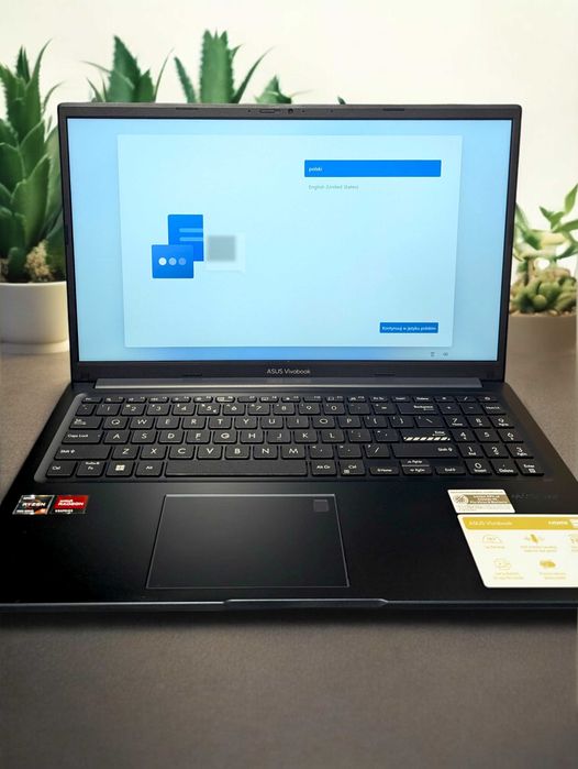 ASUS VivoBook 15 M1502Y – Bardzo Dobry Stan – AMD Ryzen 5 / 16GB RAM