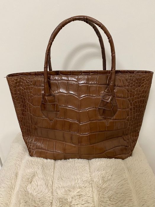 Сумка Furla, натур кожа