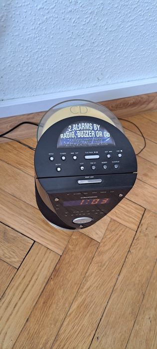 Radio budzik z cd grundig kcd 9000