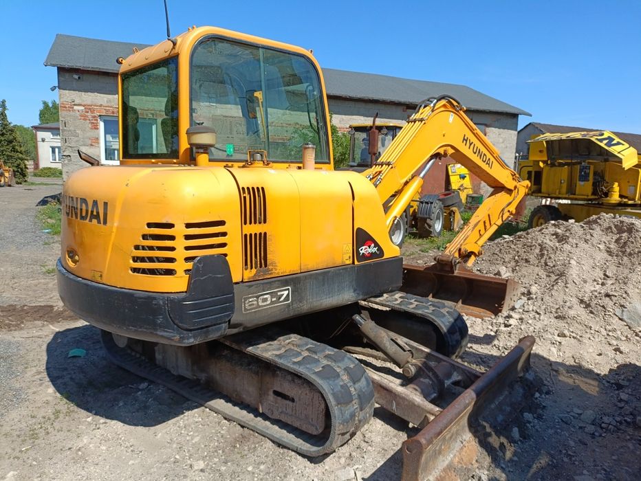 Minikoparka Hyundai 6 ton  jak JCB cat możliwość zamiany zamienię