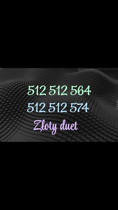 Złoty numer telefonu duet