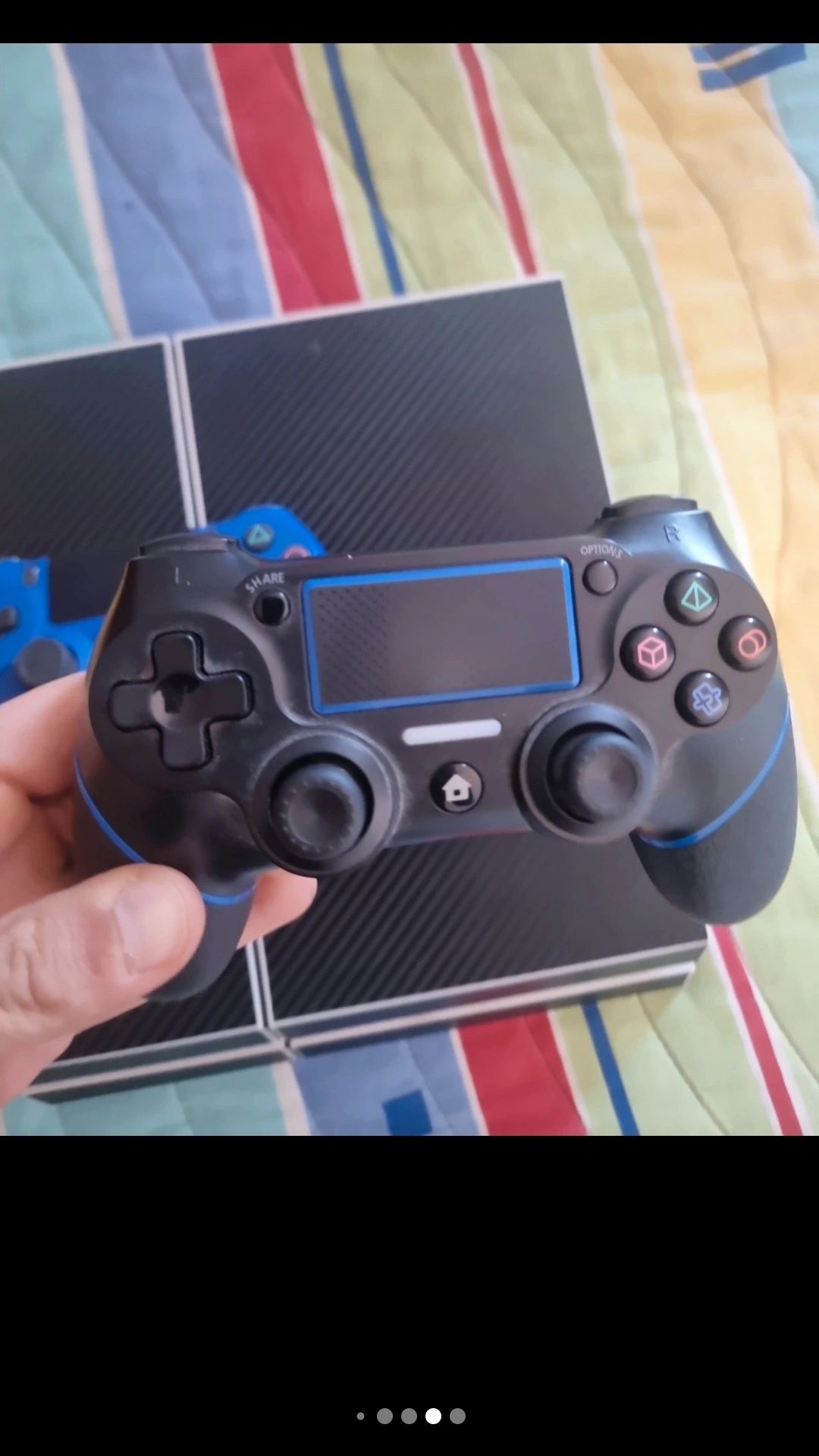 Playstation 4 (ps4) Fat 500gb modelo 11 com 2 comandos