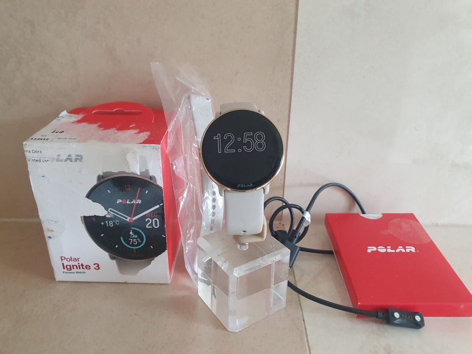Polar ignite 3 zegarek fitness gps led rolki kolarstwo bieganie