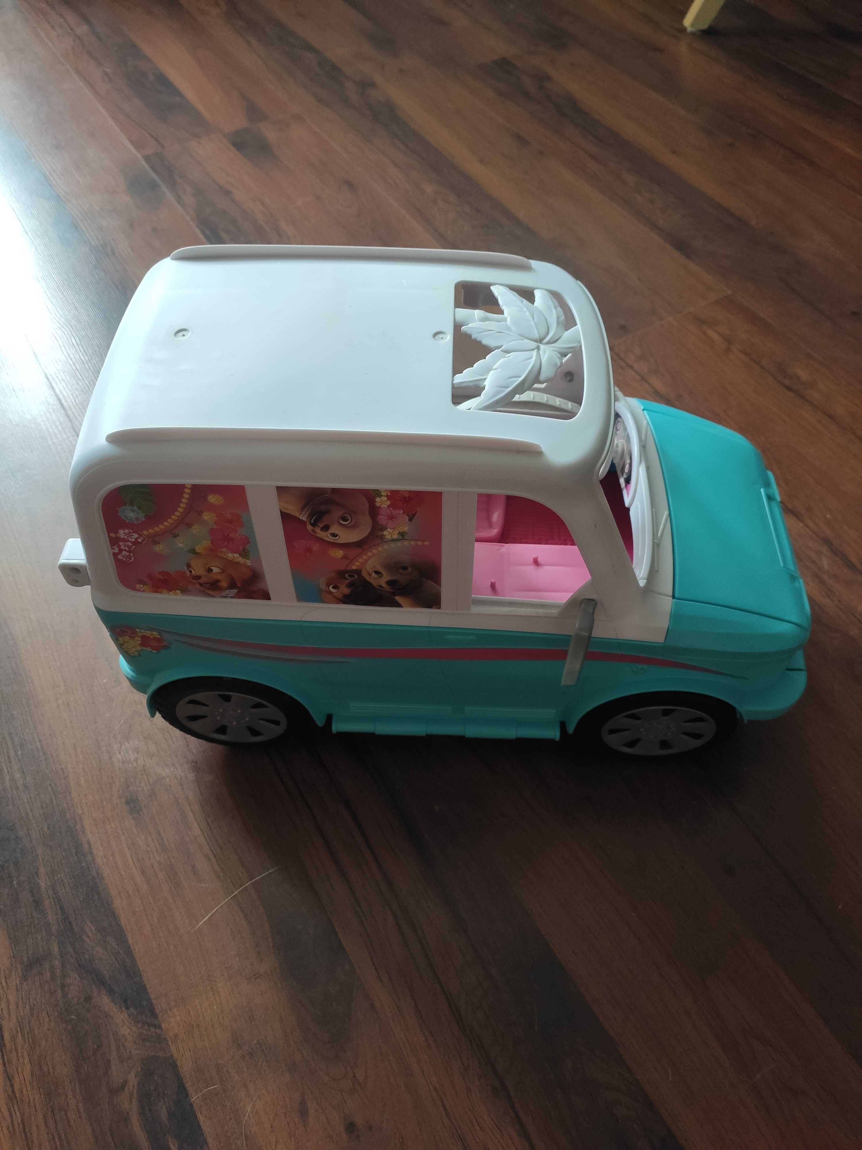 Barbie wakacyjny kamper pojazd piesków