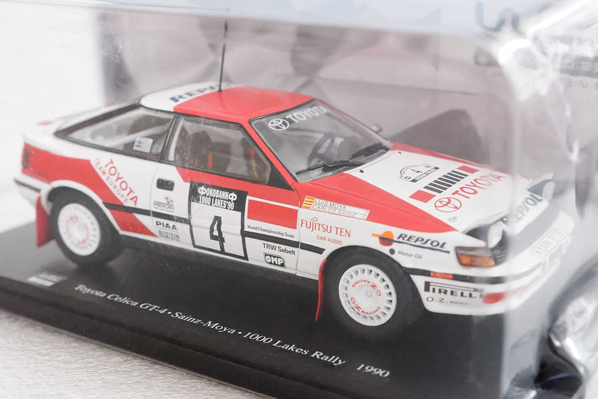 TOYOTA CELICA GT FOUR ST165 1:24 Hachette WRC 1990 Carlos Sainz