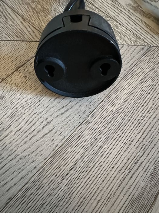 IKEA  Skurup lampka ścienna  biurkowa czarna
