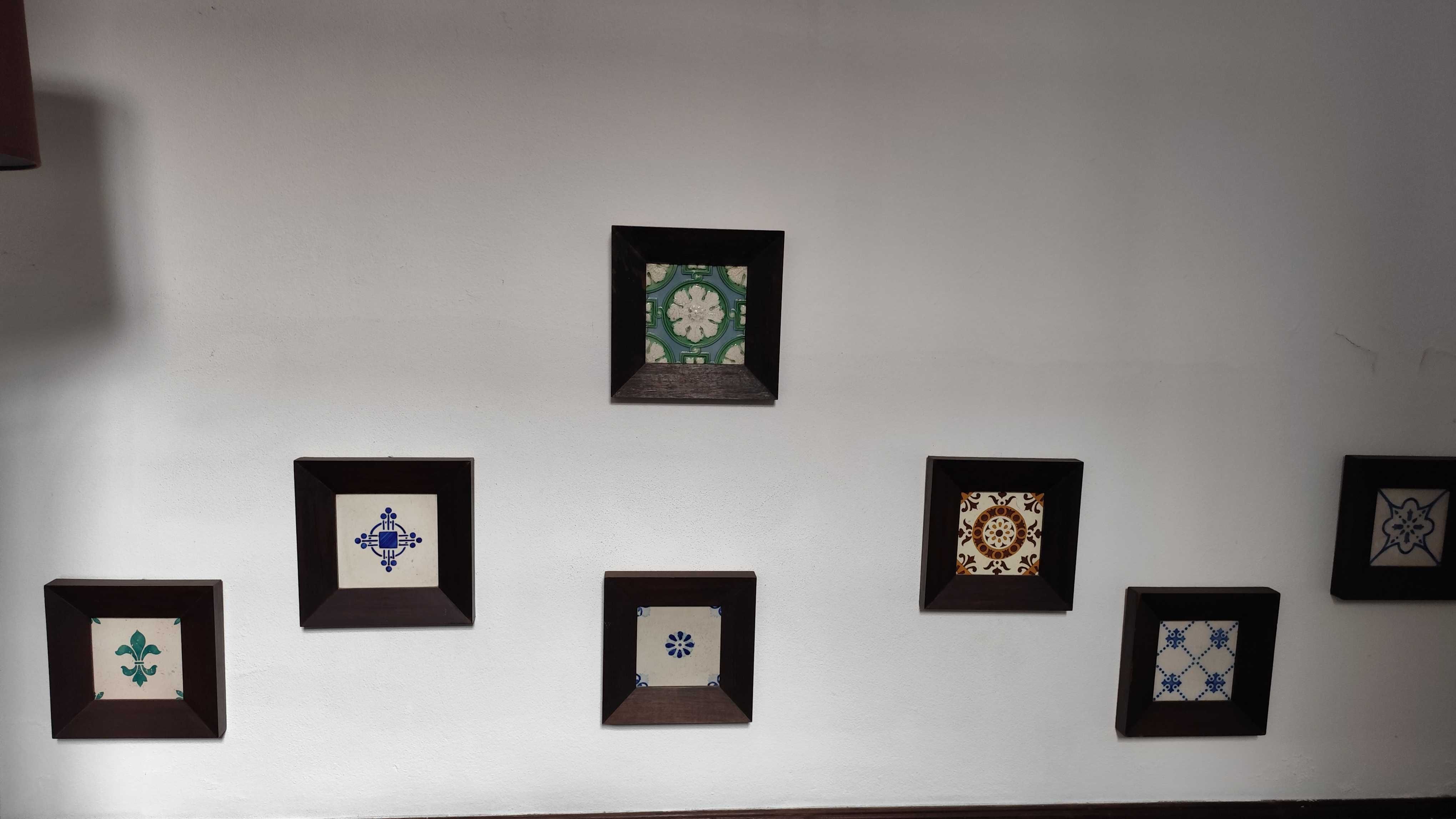 Coleção de azulejos antigos
