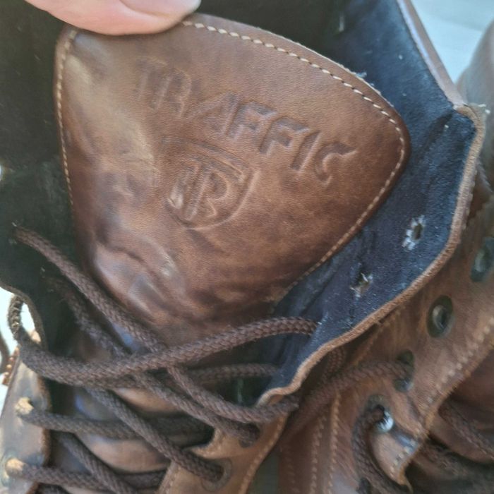 Шкіряні чоловічі ботінки, чоботи, берці 46 р 31 см.