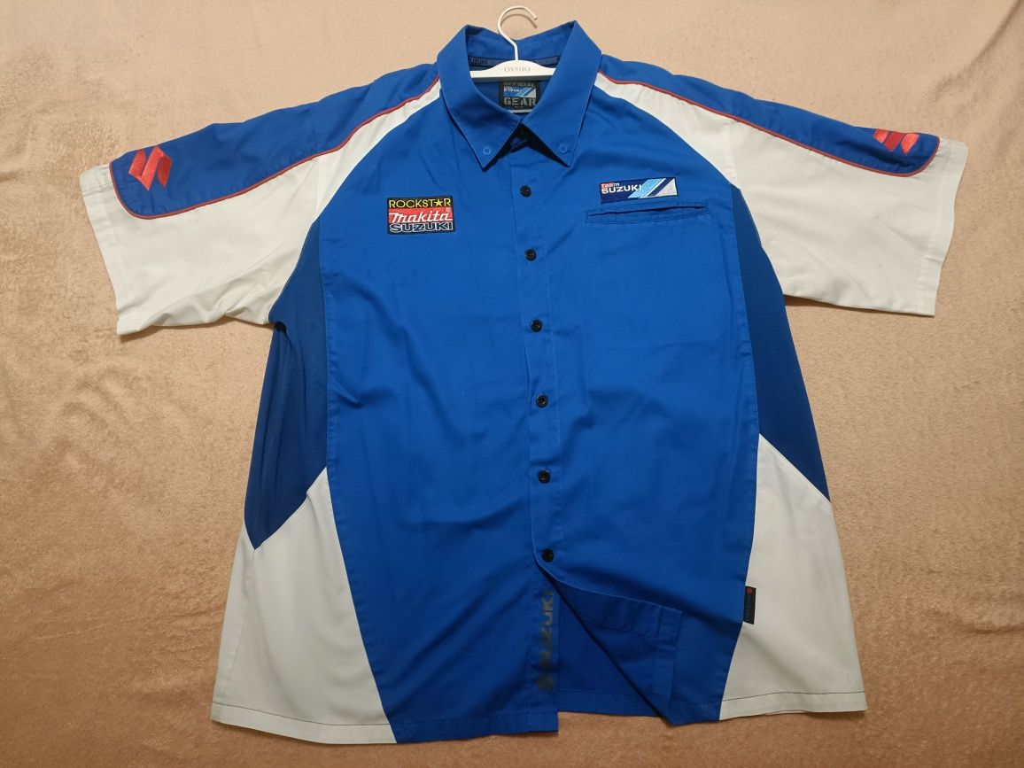 Blusa  Suzuki oficial de tecido