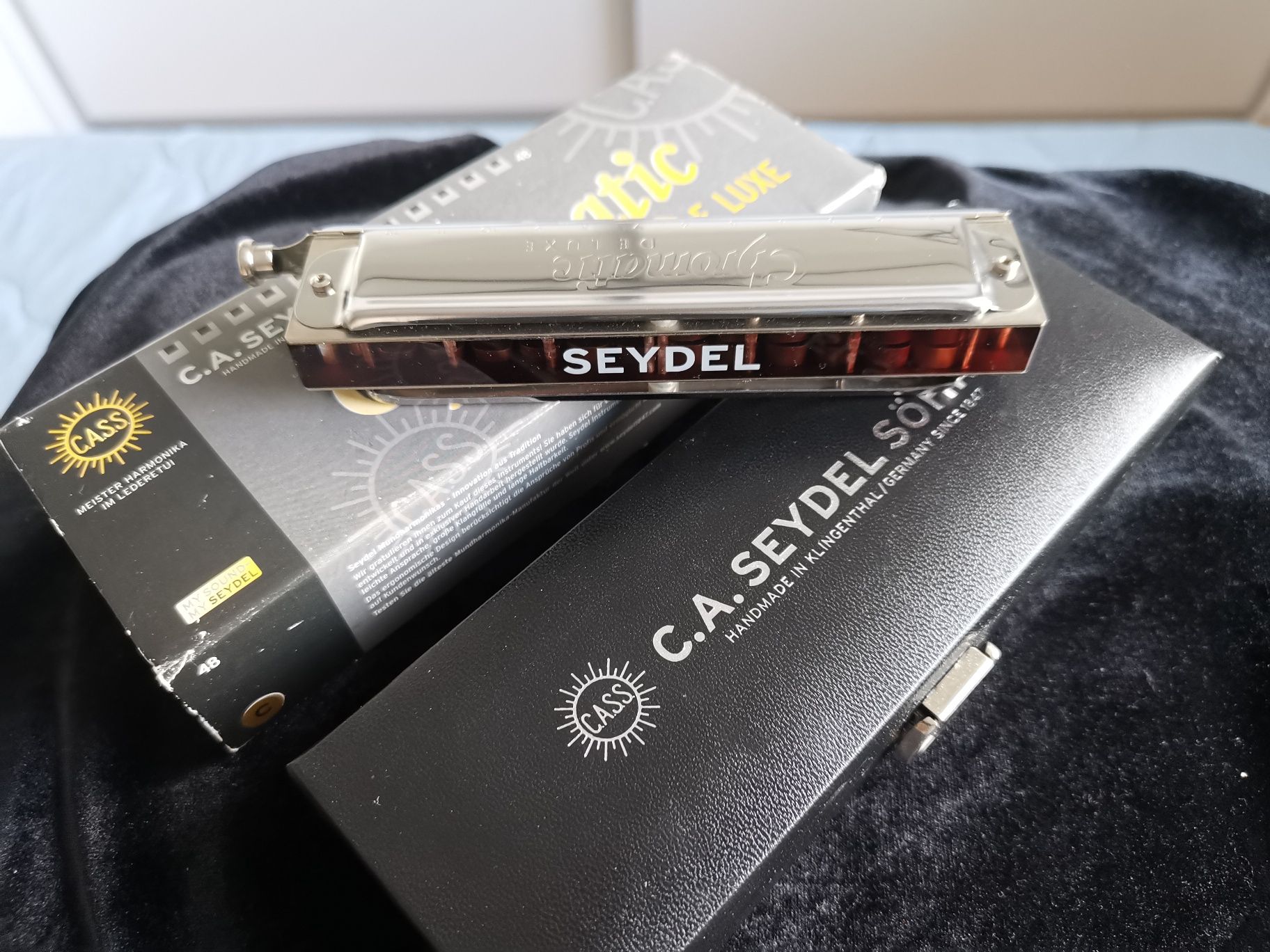 SEYDEL Chromatic de Luxe C jak nowa harmonijka