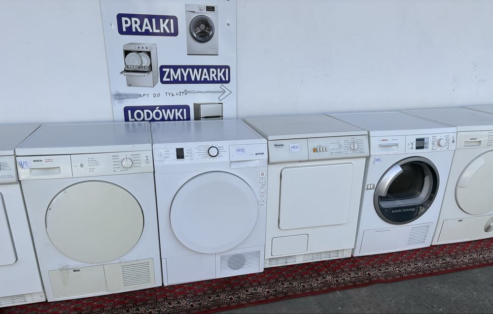 Suszarka kondensacyjna Miele,Bosch,Privileg,Constructa,Okazja.Gwarancj