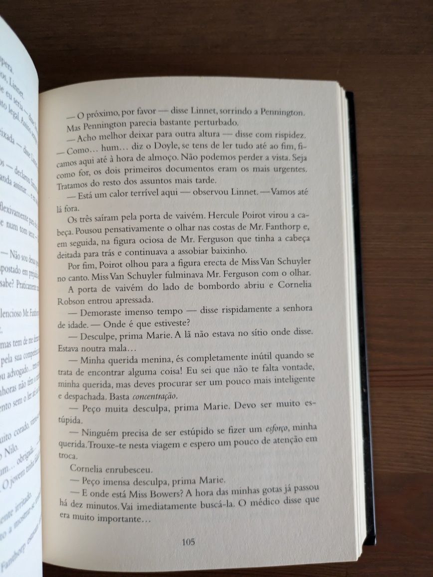 L " Morte no Nilo " Agatha Christie (Opt. Estado) RBA