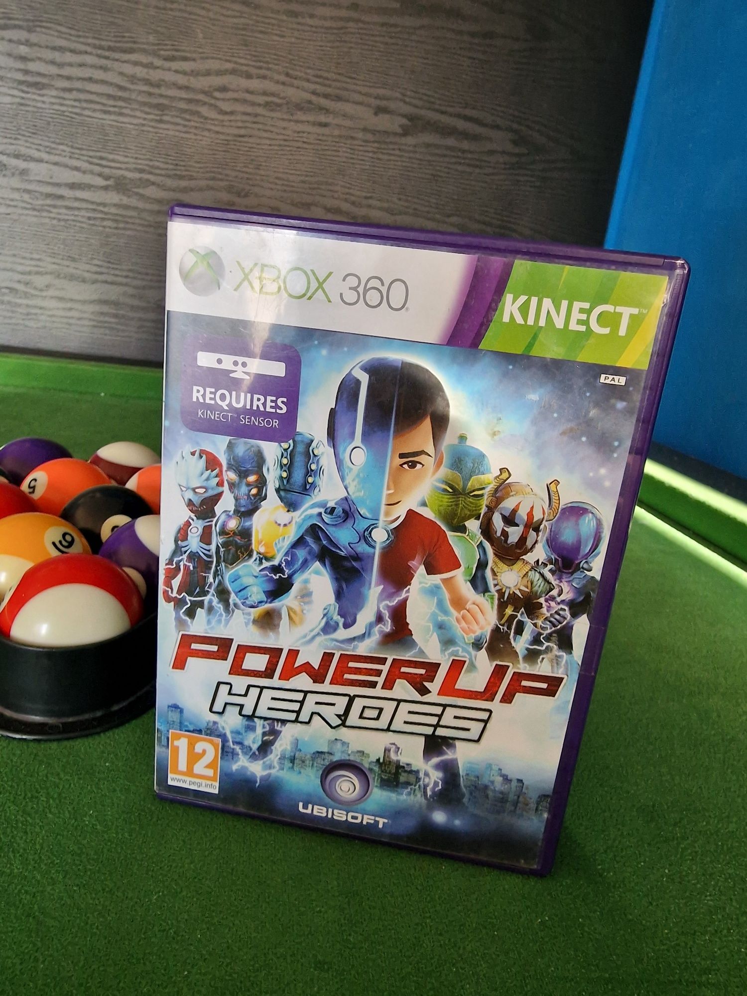 PowerUp Heroes kinect Xbox 360 Power up boks sport x360