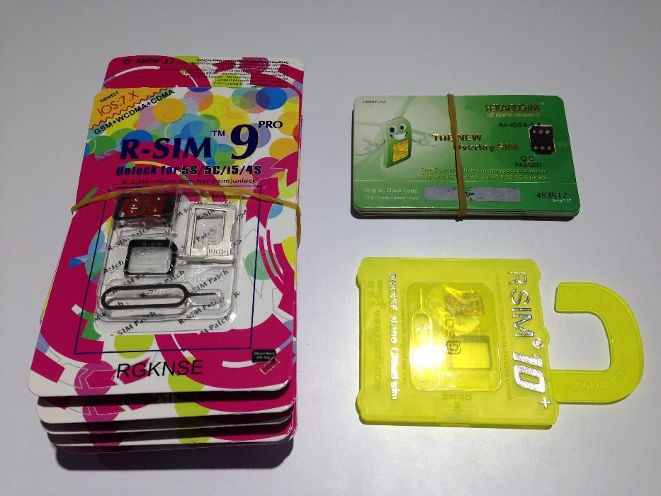 R-sim, Р-сим Aio 6 , QPE, eSIM . Разблокировка iPhone