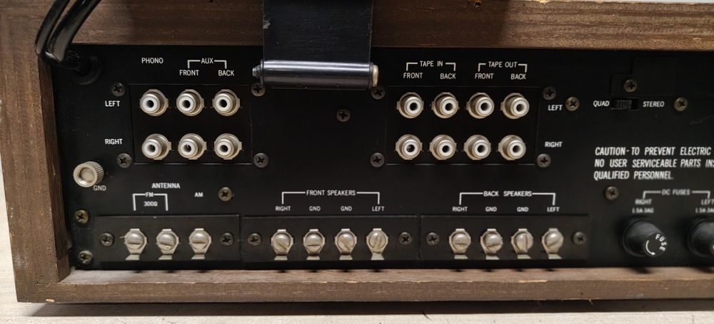 Amplituner Quadro stereo ROTEL RX-154A. Vintage
