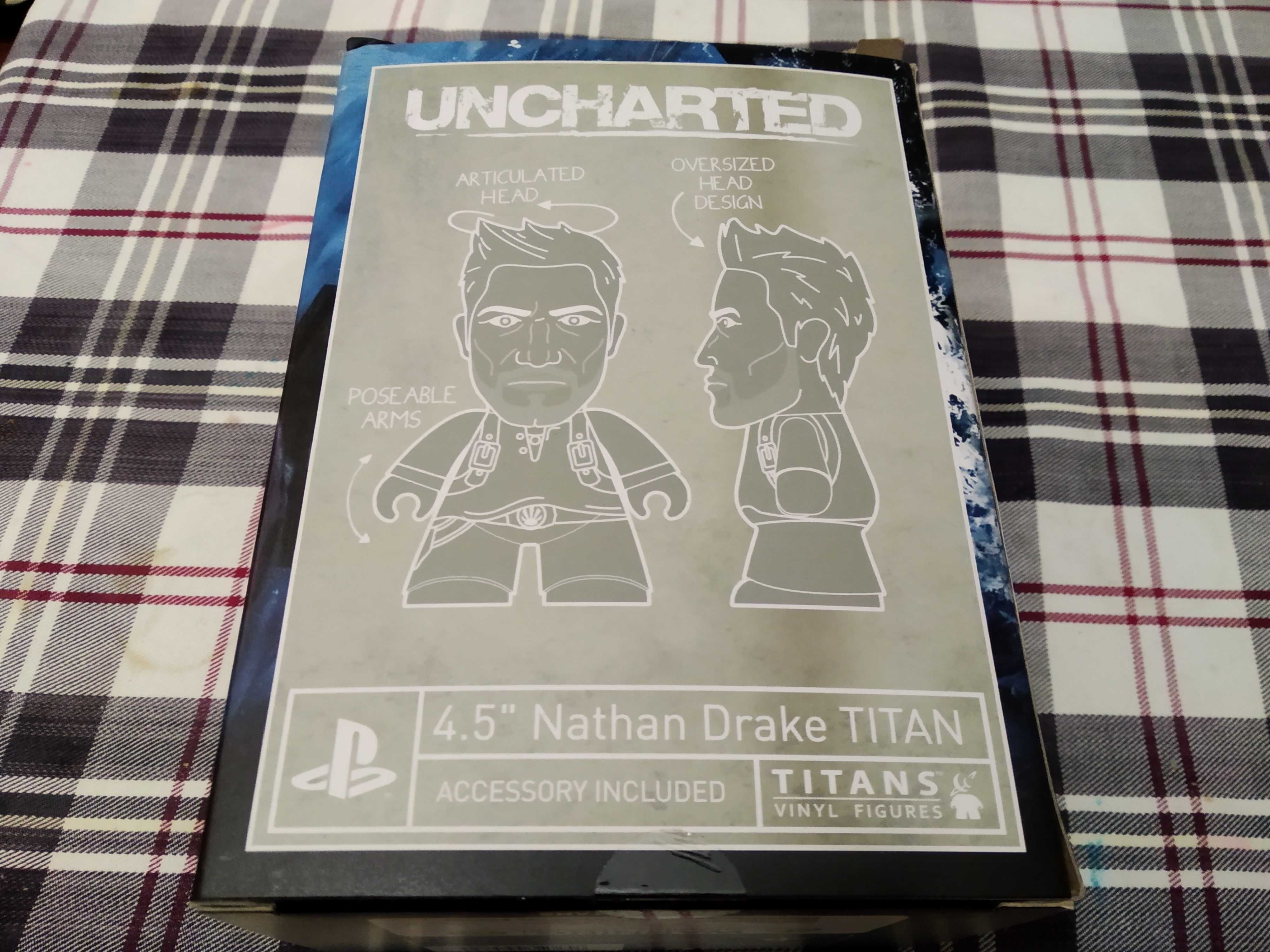 Figura Titans Uncharted Nathan Drake Exclusivo Arcade Block