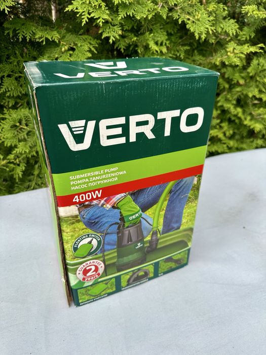 Nowa Pompa zanurzeniowa do wody brudnej 400W Verto 7500 l/h