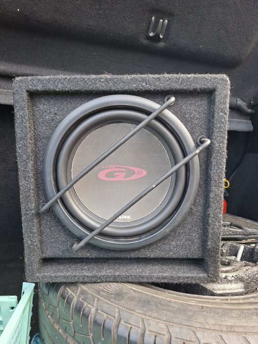 Subwoofer samochodowy alpine SBG-844BR