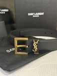 Ремінь YSL ремень Yves Saint Laurent шкіра