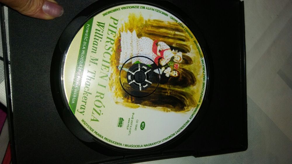 Pierścień i róża. Książka audio CD MP3 Audiobook