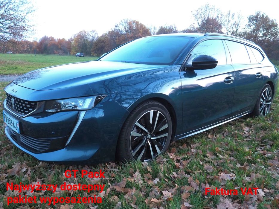 Peugeot 508 Peugeot 508 GT Pack 225KM plug-in hybrid 2021r Jeden właściciel