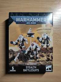 Warhammer 40,000 T'au Empire Stealth battlesuits Б/У