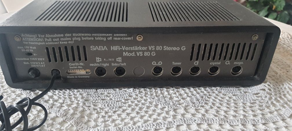 Wzmacniacz Saba VS 80